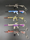 Factory direct sales of exquisite alloy 17cm PUBG battlefield 98K gun model keychain pendant and decorative item Specification image